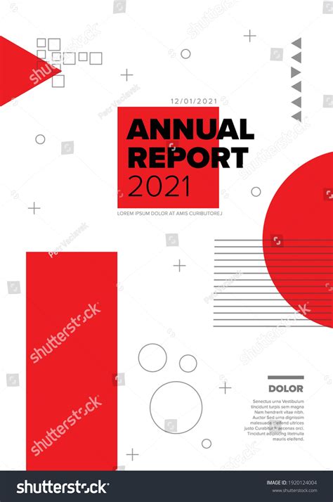 Vector Abstract Annual Report Cover Template Stock Vector Royalty Free 1920124004 Shutterstock