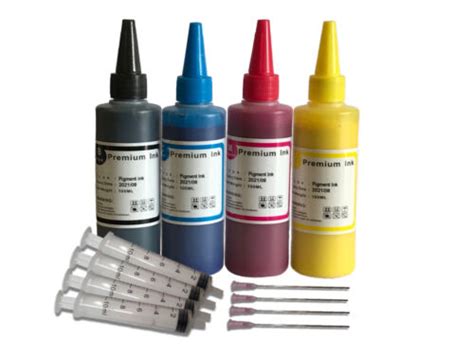 Premium Pigment Refill Ink Kit For Hp