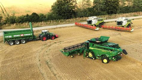 NEW JD X9 1000 2X Claas Lexion 770 Fendt Hawe DT22 YouTube