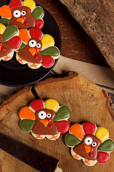 Super Simple Turkey Cookies The Bearfoot Baker