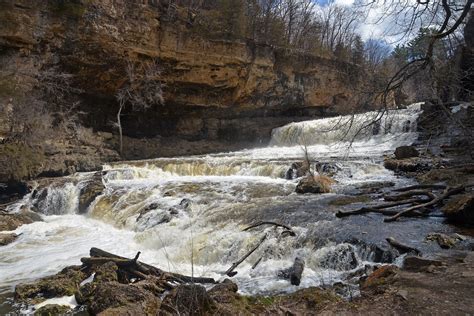 Willow River Falls Wi Willow River Falls Is Located In W Flickr