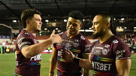 NRL 2022 The Manly Sea Eagles Rookies Who Wore Jersey With Pride Zac