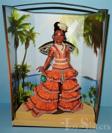 Disney Store Designer Moana Princess Celebration Series Toy Sisters