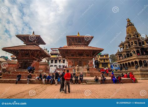 Beautiful Architecture In The Historical Patan Durbar Square Lalitpur