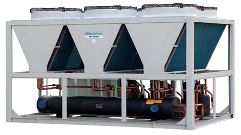 air cooled scroll chiller heat pump  mod  series ortus hvac