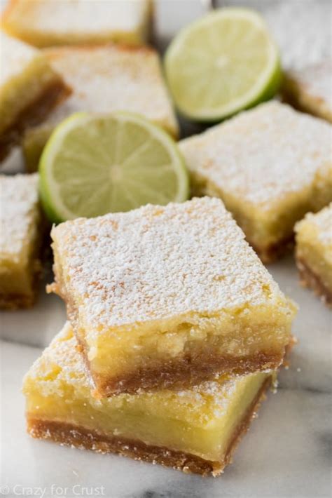 Margarita Bars Crazy For Crust