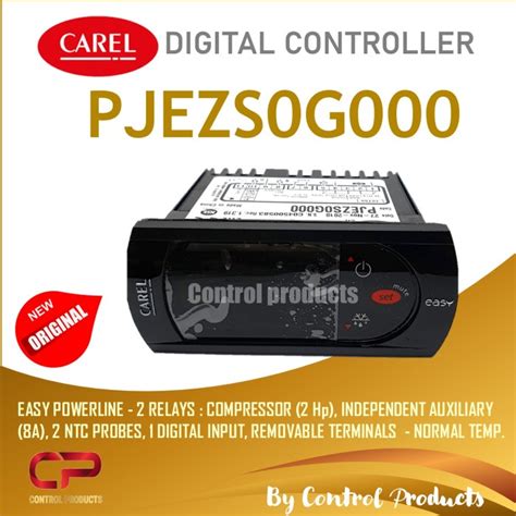 Jual Carel Pjezs0g000 Digital Thermostat 230vac Jakarta Barat