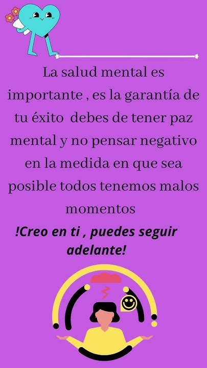 La Salud Mental Es Importante Es La Garantía De Tu éxito Debes De