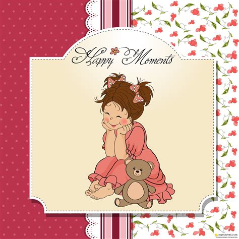 Children cards 5 » Векторные клипарты, текстурные фоны, бекграунды, AI ...