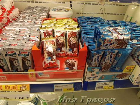 Цены на детское питание в Греции