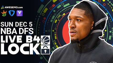 Nba Dfs Picks Live Before Lock Youtube