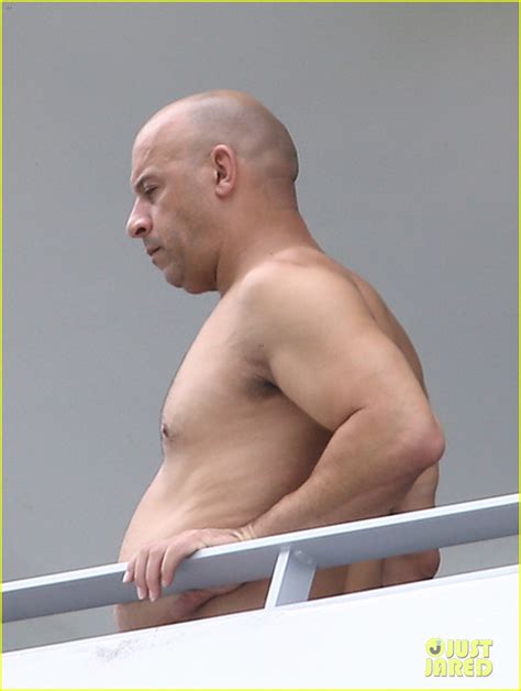 Vin Diesel Goes Shirtless In Miami Meets Possible Fast 8 Director Photo 3478369 Shirtless