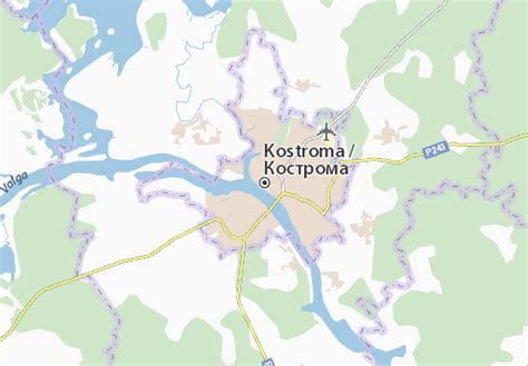 michelin kostroma map viamichelin