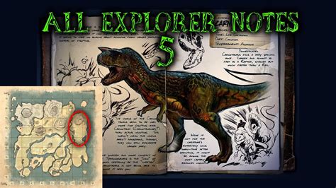 How To Find All Explorer Notes On The Island Ark Survival Evolved