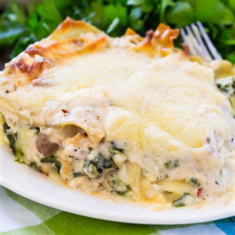 Creamy Chicken Lasagna Spicy Southern Kitchen