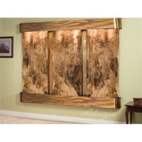 Adagio DCR1008 Deep Creek Falls Round Rustic Copper Magnifico