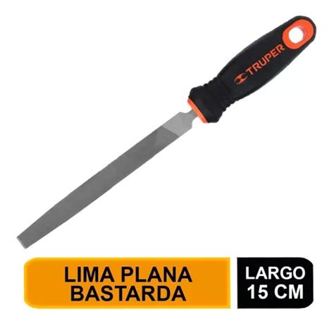 Lima Plana Bastarda Con Mango Doble Inyecci N Fk Ferrekasa