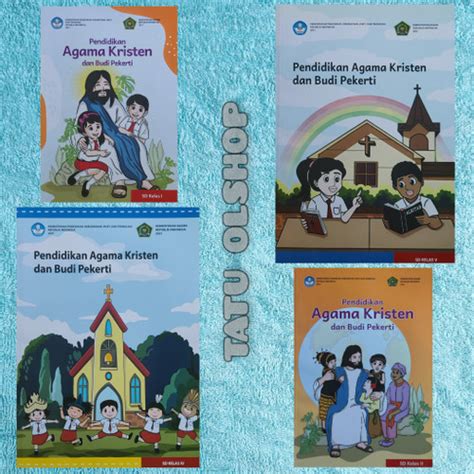 Jual Buku Kurikulum Merdeka Pendidikan Agama Kristen Sd Kelas 1 2 3 4 5