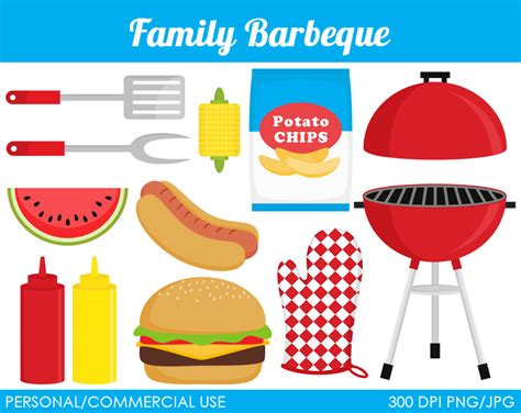 Bar B Que Tickets Clip Art Library