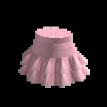 Pink Ruffle Mini Skirt Roblox Item Rolimon S