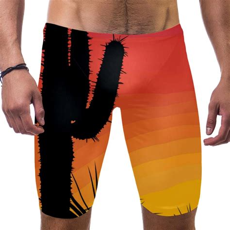 Swim Jammers For Men Mens Bikini Swimwear Desert Sunset Cactus Walmart