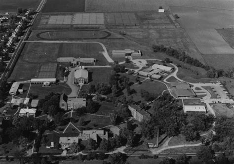 Arial View Of Blackburn College Carlinville Il Source