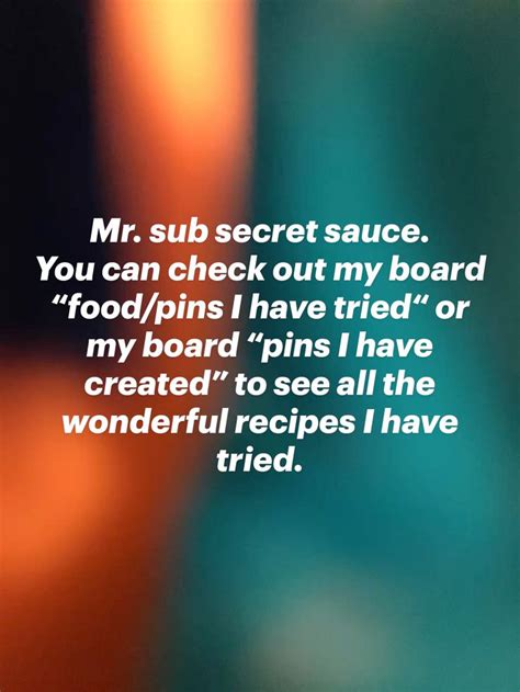 Mr Submarine Sub Sauce Copykat Recipes Recipe In 2023 Copykat