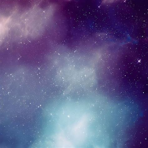 Premium AI Image | A purple and blue sky with stars and galaxy.