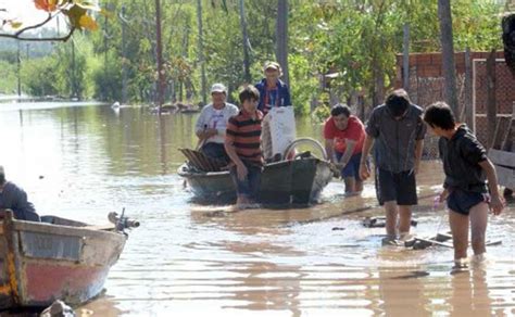 50 Mil Personas Evacuadas Por Inundaciones En Paraguay