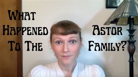 What Happened To Americas Gilded Age Families The Astors Youtube