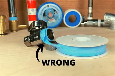 When And How To Use Teflon Tape And When Not To Use It Everyday