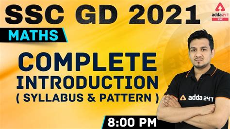 Ssc Gd Ssc Gd Math Introduction Class Syllabus Exam Pattern