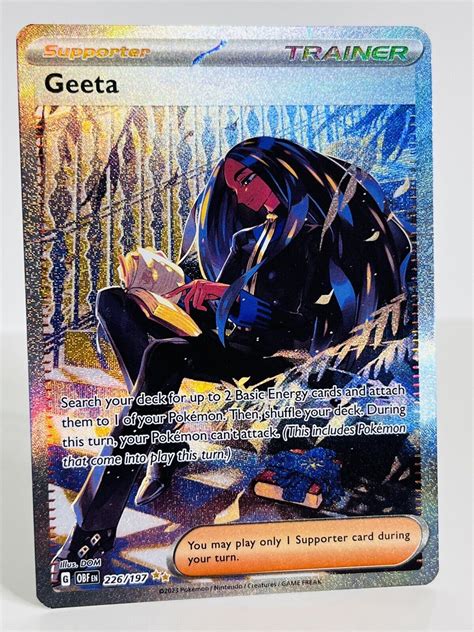 Pok Mon Tcg Geeta Sv Obsidian Flames Holo Special