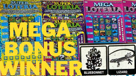 Mega Loteria Bonus Winner 🍀🍀🍀 Mix Texas Lottery Tickets 🎟️ Good Session Youtube