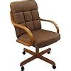 Amazon Caster Chair Company Casual Rolling Caster Dining Chair