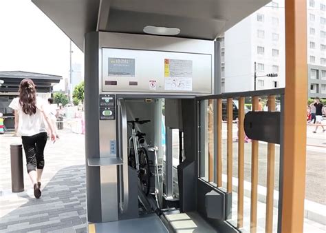 Eco Cycle An Automated Underground Parking For Bicycles In Japan