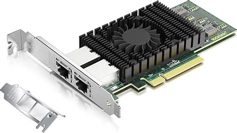 H Fiber Carte réseau PCIE 10 GB pour Intel X540 T2 Puce X540