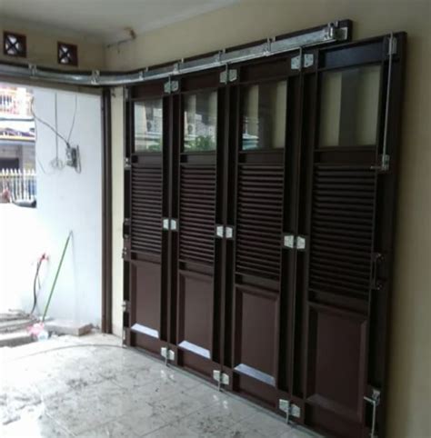 25 Ide Model Pintu Garasi Besi Hollow