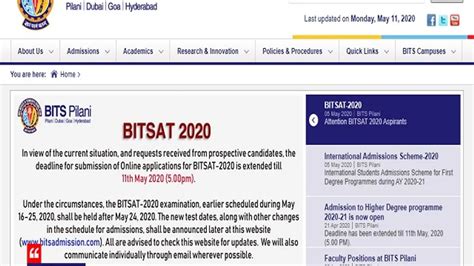 BITS Pilani Recruitment 2020 Apply For Junior Research Fellow JRF Post