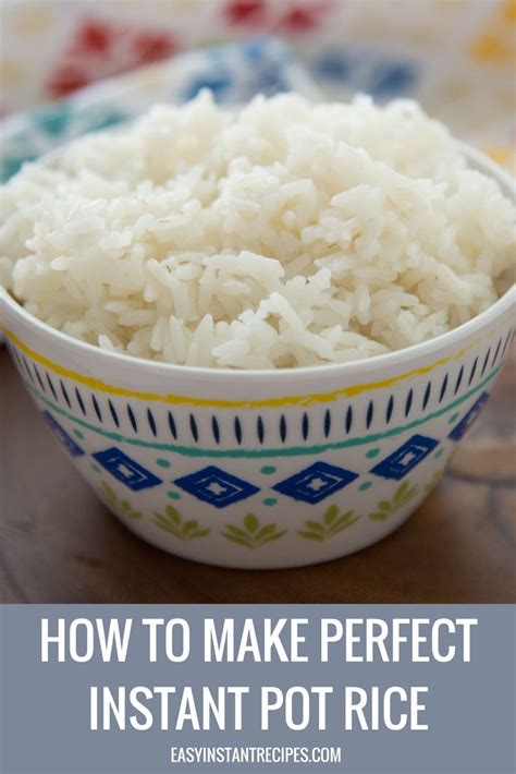 Instant Pot Rice Parboiled Rice Instant Recipes Instant Pot