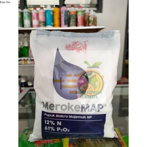 Jual Pupuk Makro Majemuk Npk Meroke Map Kg Shopee Indonesia