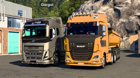 Euro Truck Simulator Daf Mapa Gran Eutopia Escala Realista Convoy