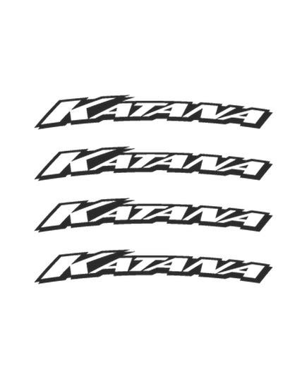 Kit Stickers Autocollants Jante Moto Suzuki Katana