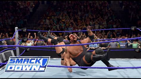 Wwe K Brock Lesnar Vs Big Show Smackdown Wwe K Mods Gameplay