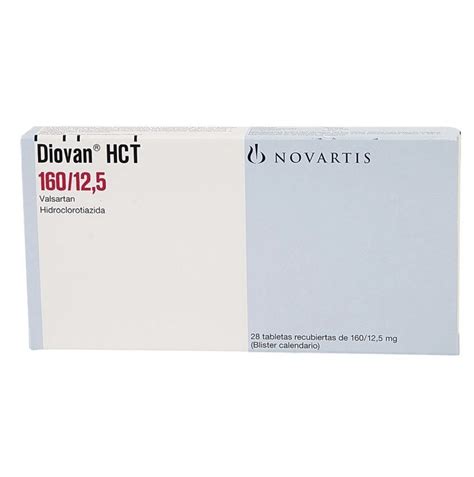 Diovan Valsartan Diovan Hct 160mg 28 Tablets At Best Price In Baddi