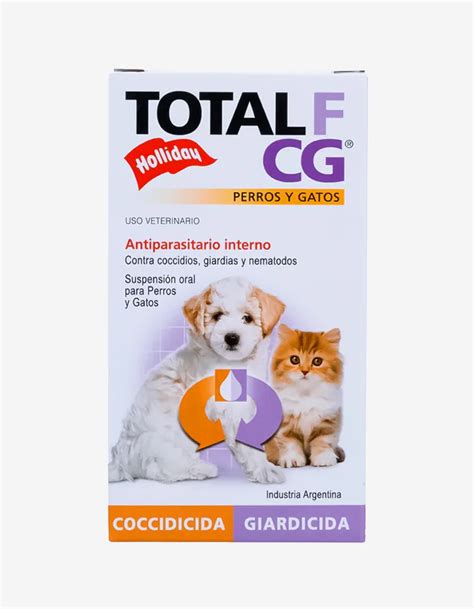 Total Full Cg Antiparasitario Interno Perros Y Gatos Ml