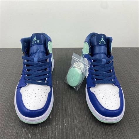 Available Buy New Air Jordan Mid Blue Mint