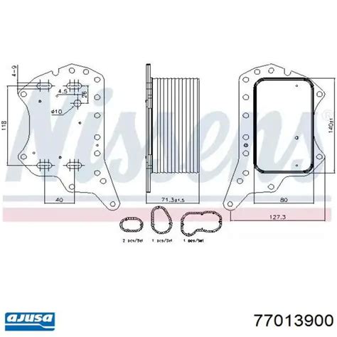 77013900 Ajusa сравнить цены на Автопро