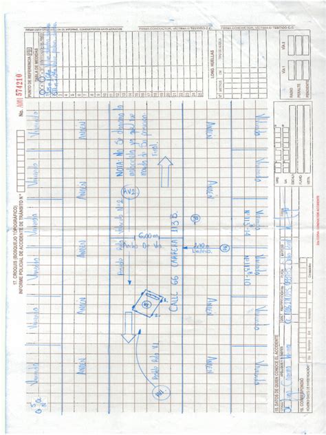 Croquis De Accidente De Transito Pdf