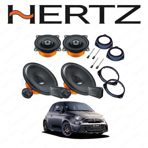 Kit Casse Hertz Per Fiat Anteriori E Posteriori Adattatori